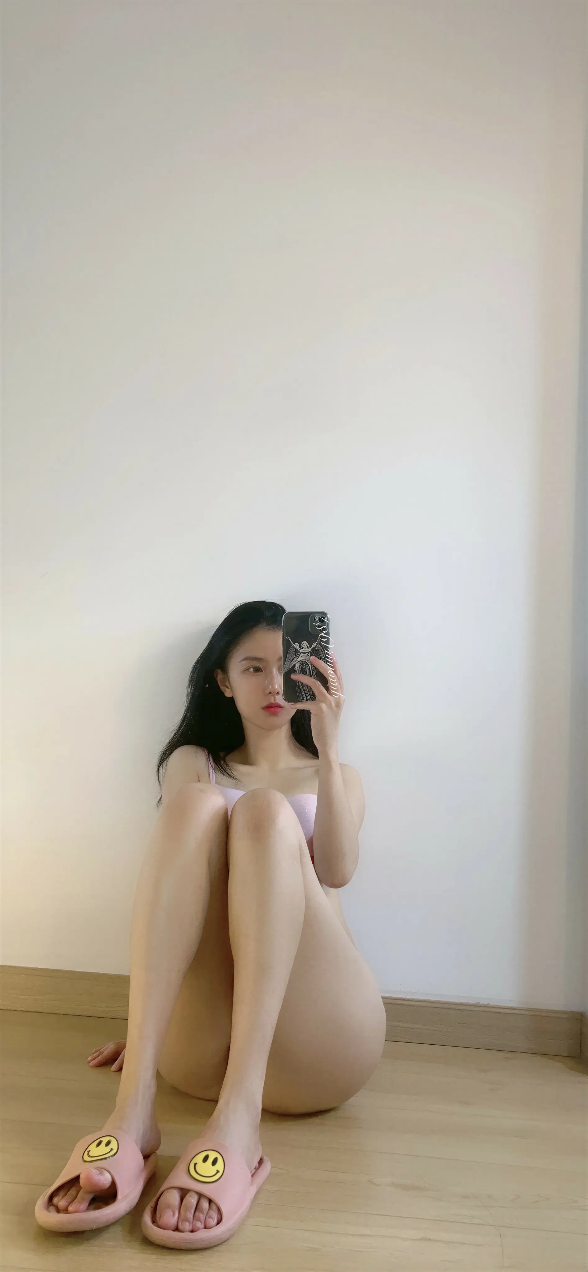 俏妞qiaoniuTT – 粉色内衣 19P